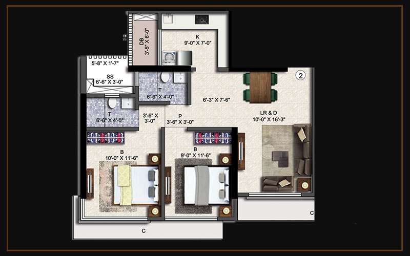 2bhk(a2)